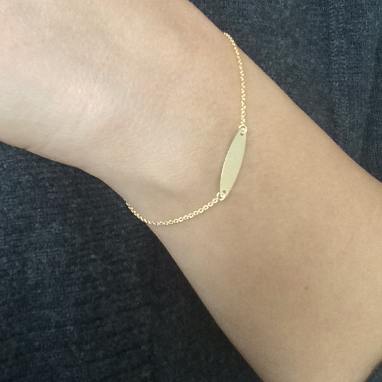 Infinity Friendship Bracelet 14k Gold