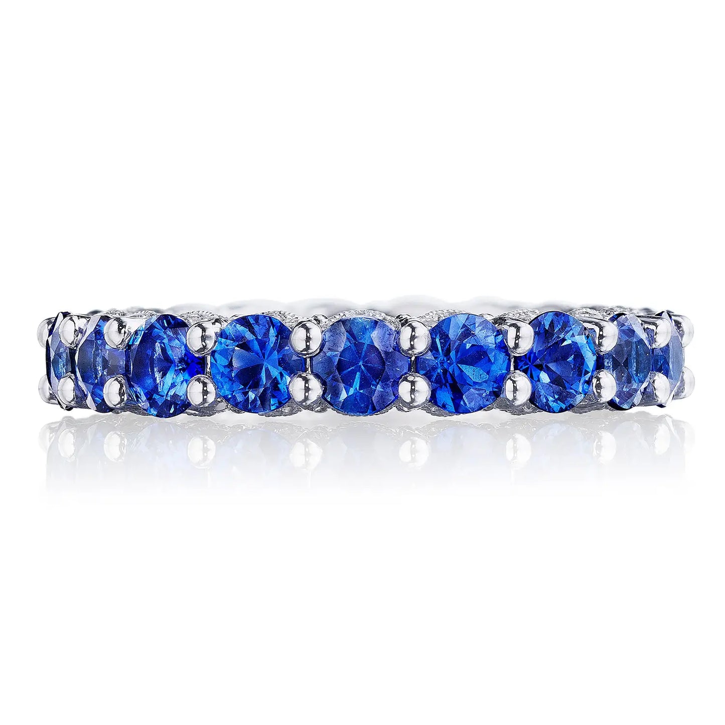 Blue Sapphire Eternity Band 1CT