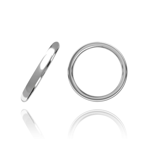 Comfort Fit Wedding Band 2mm