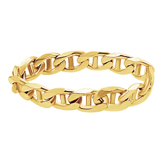 Mariner Link Chain Ring 14K