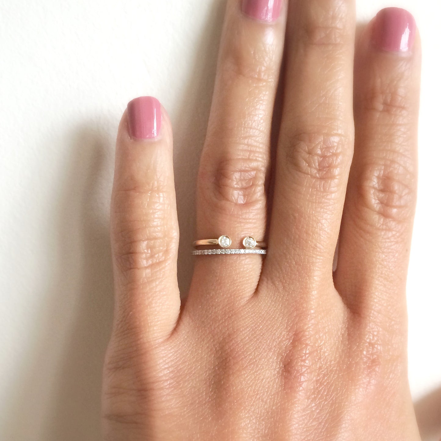 Dual Stone Ring