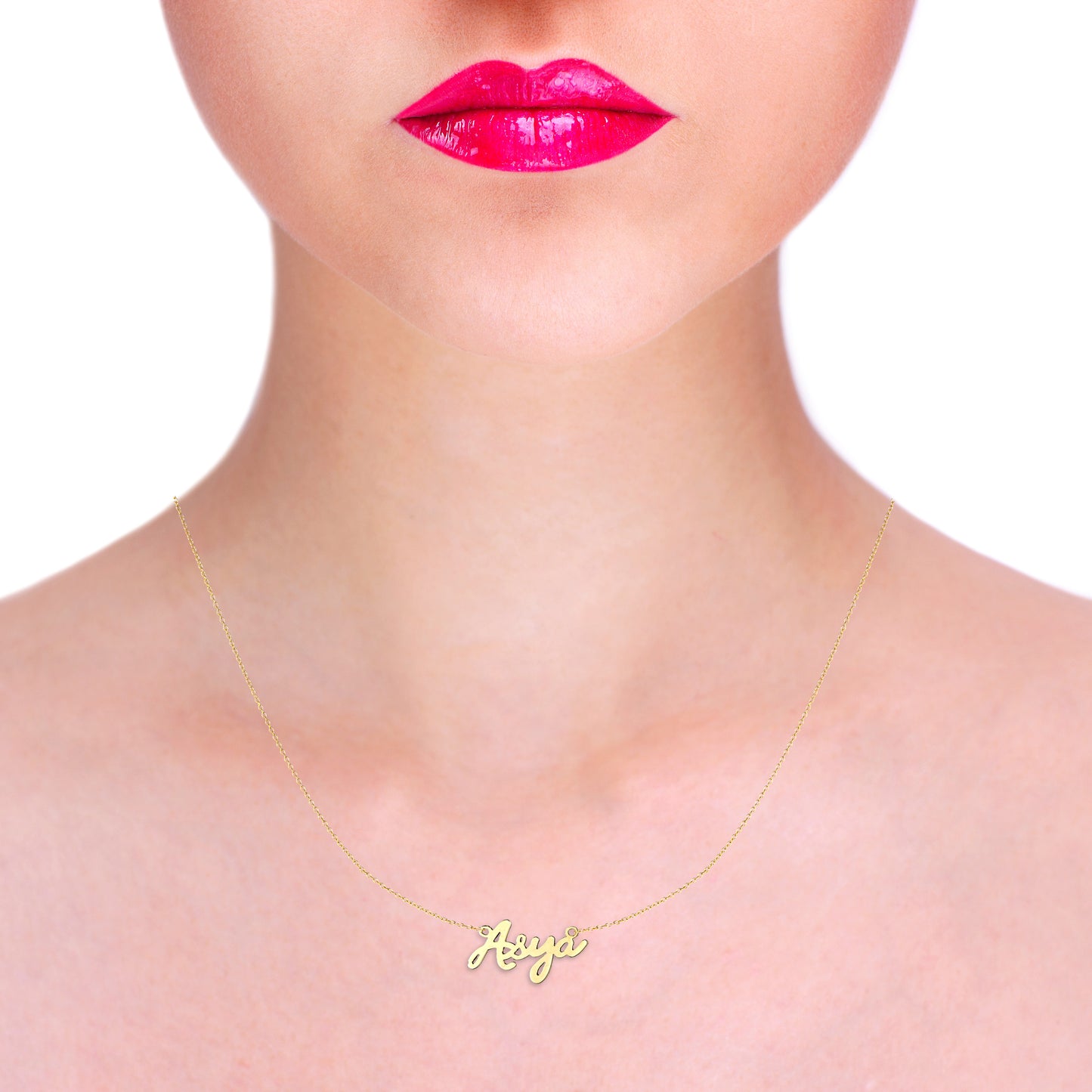 Freestyle Custom Nameplate Necklace