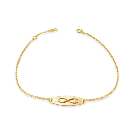 Infinity Friendship Bracelet 14k Gold