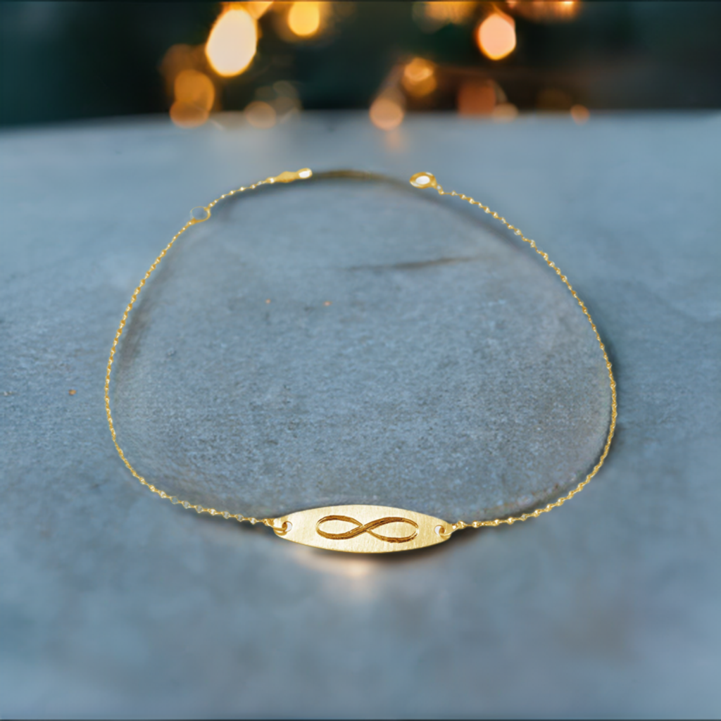 Solid gold best sale friendship bracelet