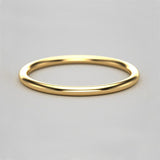 1.5mm Thin Gold Band - 14k Yellow Gold