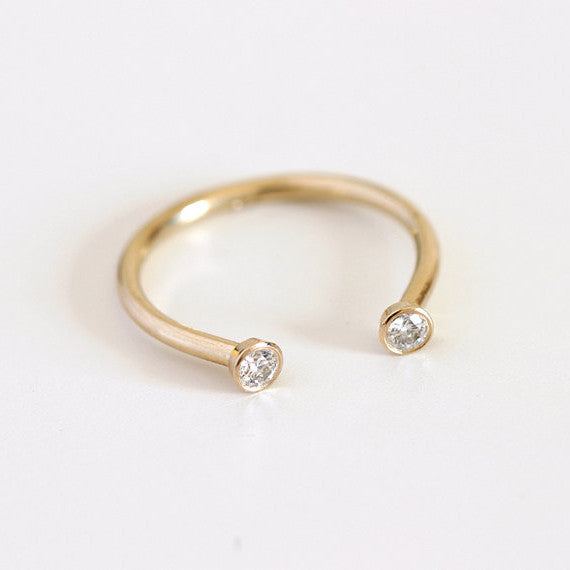 Dual Stone Ring