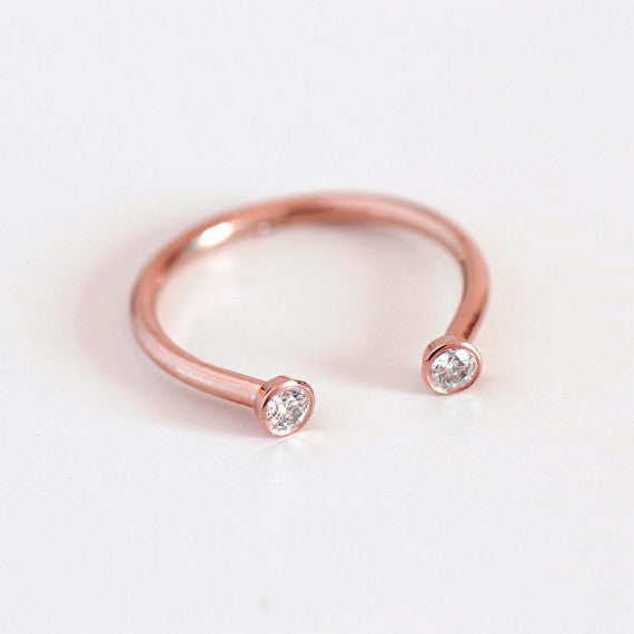 Dual Stone Ring