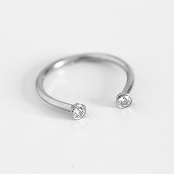 Dual Stone Ring