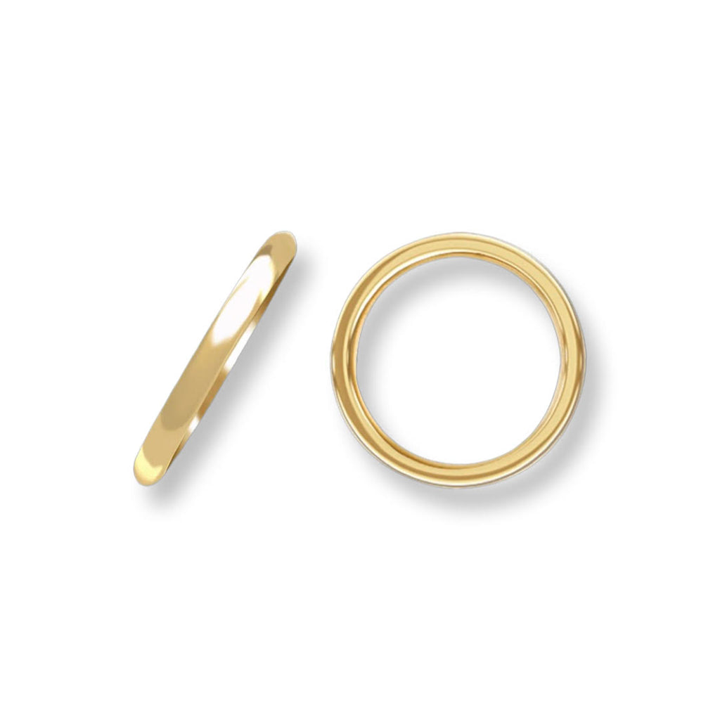 2mm Comfort Fit Wedding Band - 14k Yellow Gold