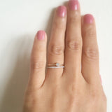 Diamond Bezel Ring .10 CT