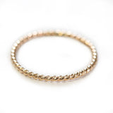 Twist Rope Ring 14k