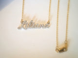 Freestyle Diamond Name Necklace