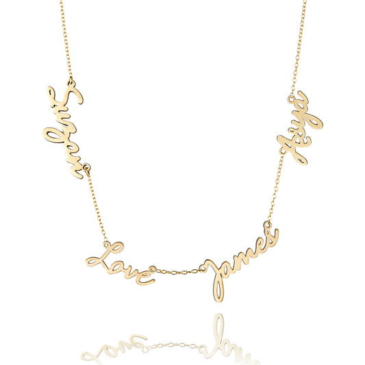 Quartette Family Love Necklace