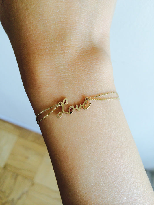 Freestyle Nameplate Bracelet